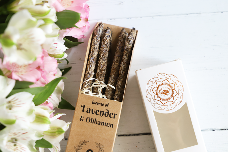 Lavender & Olibanum incense sticks