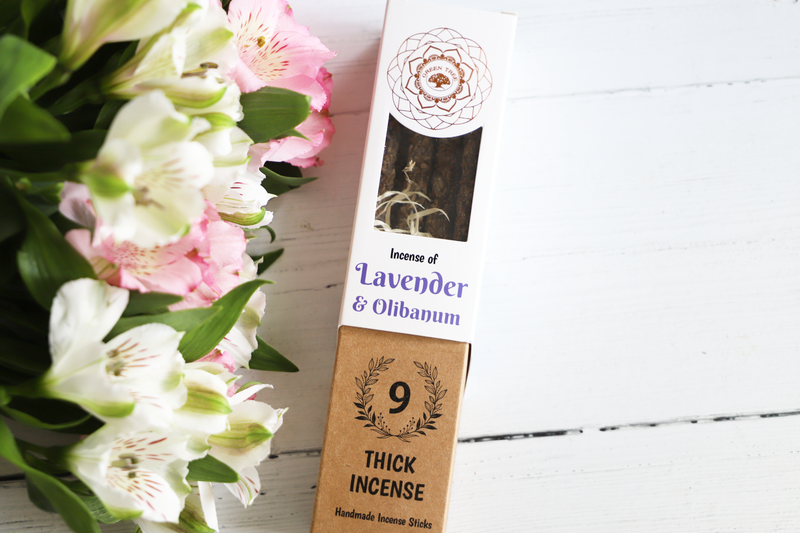 Lavender & Olibanum incense sticks