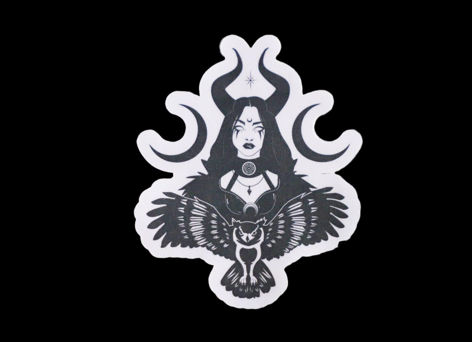 Hecate Devotional Candle Sticker - 3x6” High Quality Vinyl Sticker –  Caitlin McCarthy Art