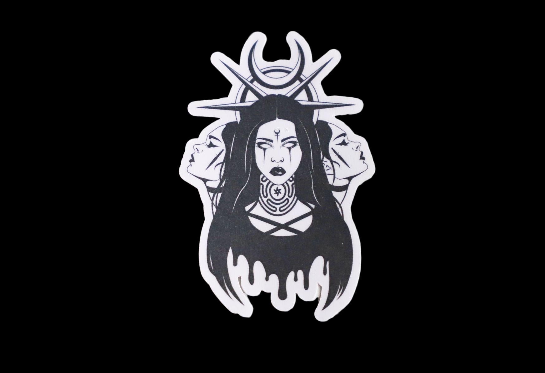 Hecate Devotional Candle Sticker - 3x6” High Quality Vinyl Sticker –  Caitlin McCarthy Art